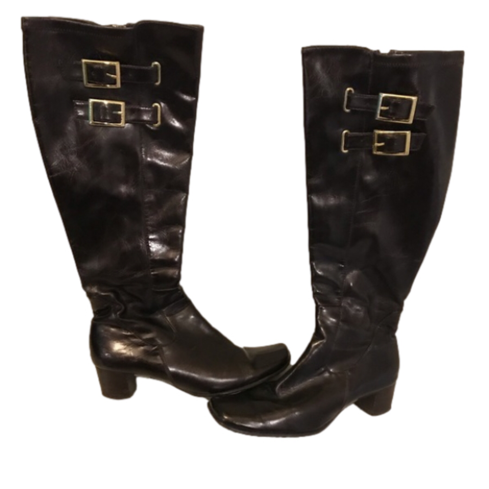 Softmoc Tall Mid Calf Zipper Up Boots